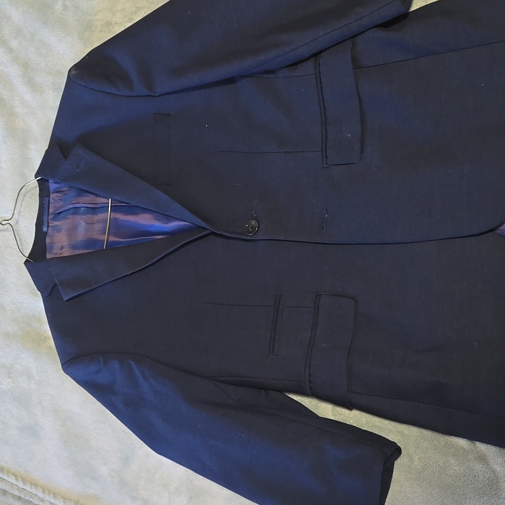Classic Navy Blue Boy's Blazer
